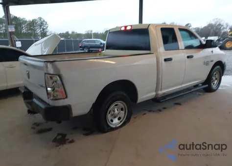 2022 Ram 1500 Classic Tradesman 4X4 6'4 Box z USA, uszkodzony, nr VIN 1C6RR7FT0NS207885